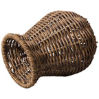 Rustic Style Vase Desktop Imitation Rattan Decorative Vase Flower Arrangement Vase