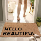 Carpet Door Mats Hello Beautiful Welcome Funny Cute Doormat Door Mat Welcome Friends Doormat Funny Doormat New Home Door Mat