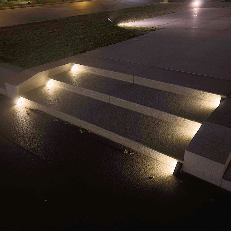 LED Solar Step Lights Waterproof Outdoor Stair Lights, Solar Deck Lights Outdoor Decor Solar Decoration Lights for Yard, Patio, Garden, Walkways, Front Door, Pathway, Driveway, Porch 6 Pack
