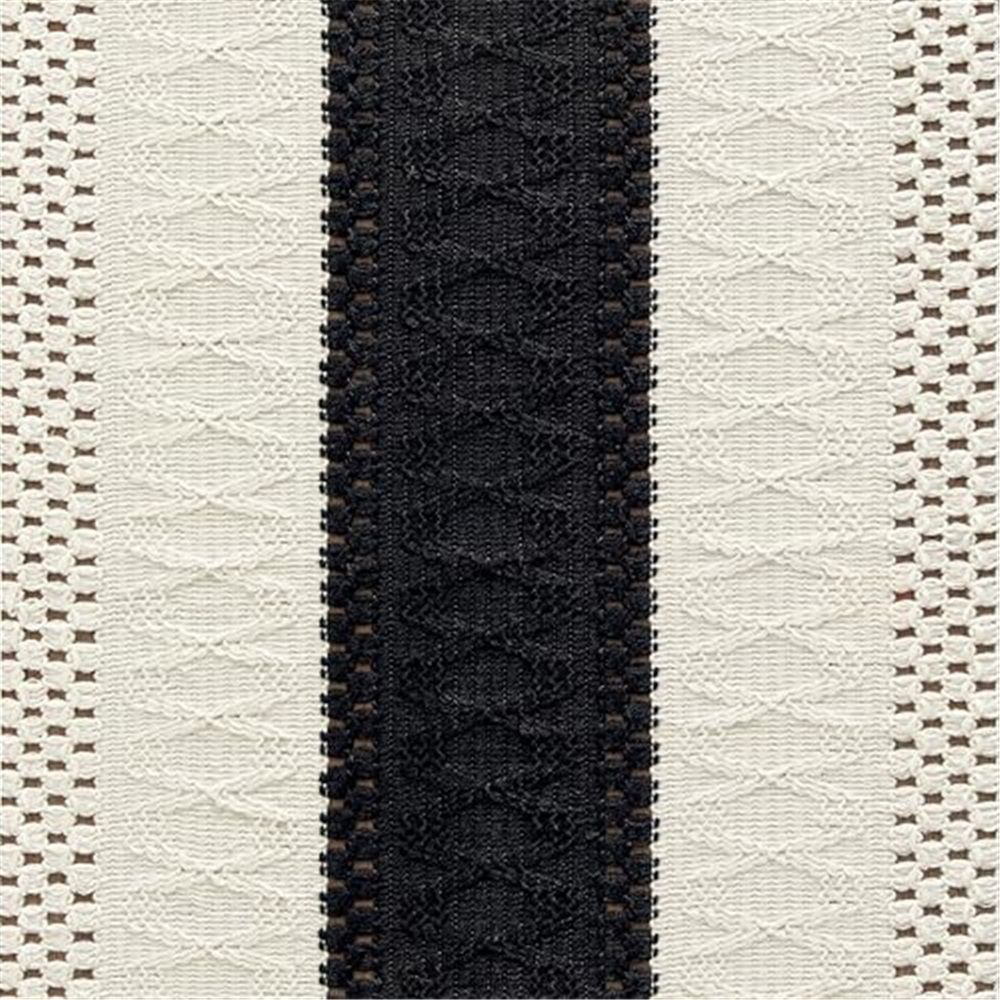 Style Bicolor Stitching Table Runner, 12 x 108 Inch Black/Ivory, Black Table Runners 108 Inches Long, Farmhouse Woven Home Decor