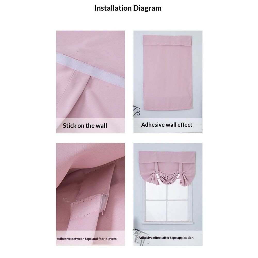 1 pack Door Curtain - Blackout Curtains Room Darkening Privacy Tie up Window Drape for Patio Glass/Doorway French Door Blind, W 26 x L 68,light gray