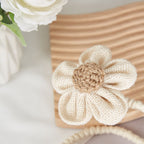 2pcs Curtain Tie Backs for Curtain Drapes, Boho Decor Holdback Farmhouse TieBacks for Blackout/Sheer Curtains, Natural Decor Shabby Chic Drapery Holder, | Cream&Khaki