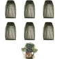Mosquito Head Net for Insect, 6 Pack, Fly & Bug Protection | Ultra Large & Long, Extra Fine Holes for Camping, Hiking, Fishing, Gardening, Safari, Fits All Hats for Men & Women（Excluding hat）
