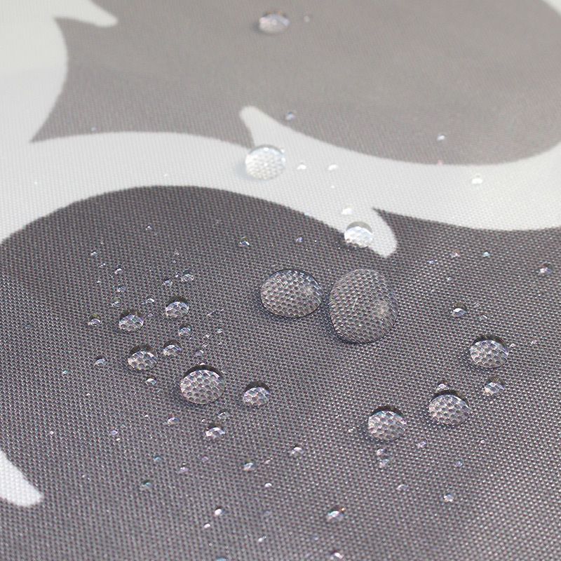 Home Universal Bathroom Fabric Shower Curtain for Men or Women: Muted Tones of Blue and Grey--180*200cm