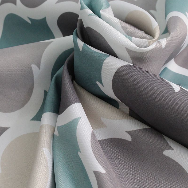 Home Universal Bathroom Fabric Shower Curtain for Men or Women: Muted Tones of Blue and Grey--180*200cm