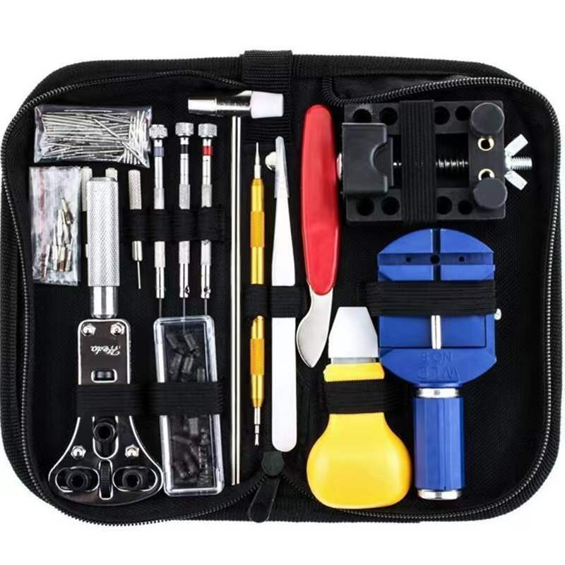 Watch Repair Tool Kit - Comprehensive Combination Tools for Watch Maintenance & Adjustment