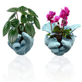 Biomorphic Flowing Sculptural Vase - Organic Wavy Modern Home Decor