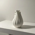 A Gentle Embrace from 3D Printing - White Vase