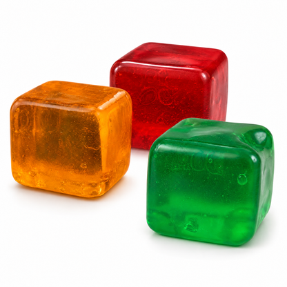 Sprite Green Stress Cube Fidget Squishy Slow Rising Stress Ball, Soft Sensory Anxiety Relief Toy for Home Office School