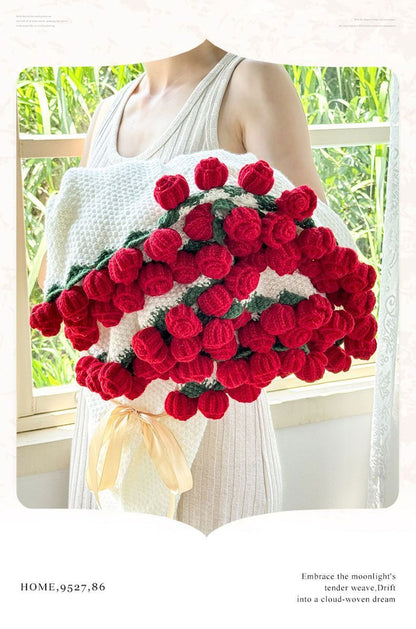 52 Pink Rose Blanket Diameter Approximately 110CM
