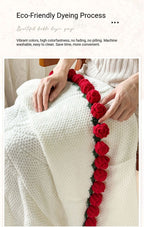 52 Red Rose Bouquet Blanket Diameter Approximately 110CM