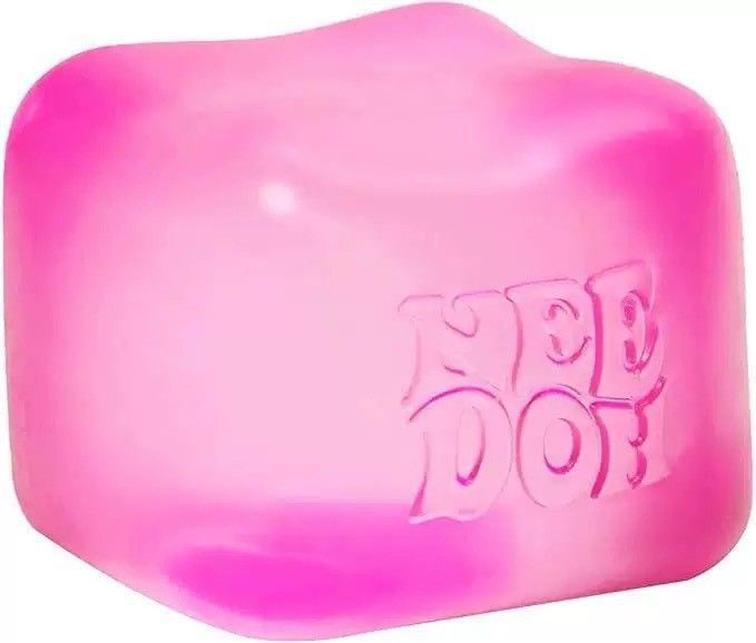 5cm Blue TPR Soft Ice Cube Squishy-Stress Relief Gel Fidget Toy