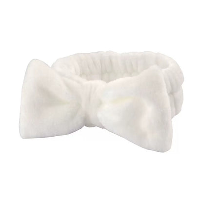 Autumn/Winter Plush Bow Headband Yellow