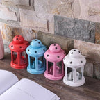Black Pink and Red Candle Holder Set of 3