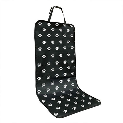 PetBlackPawPrintCarMat