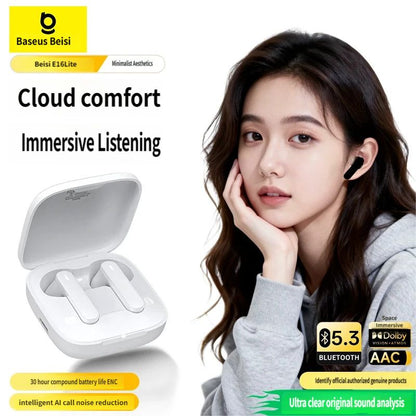 E16 Bluetooth headset-Black