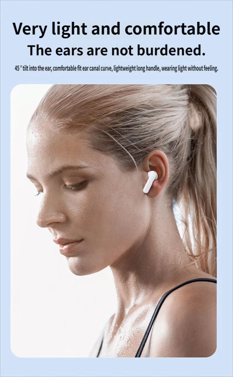 E16 Bluetooth headset-Blue