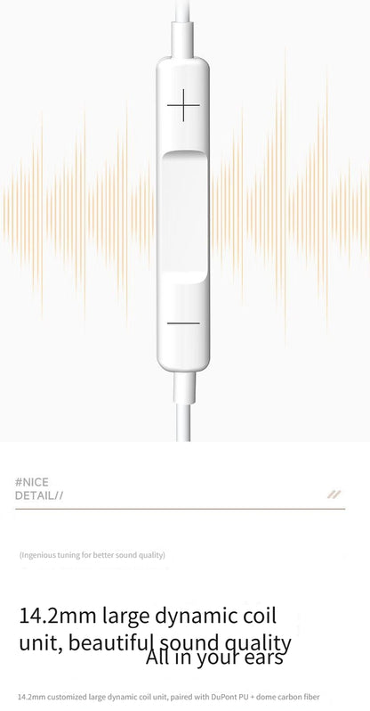 QK01 Wired karaoke headphones-White