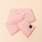 Rechargeable Thickened Heated Scarf Pink