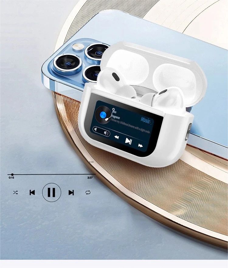 S10-Pro-Max Bluetooth headset-White