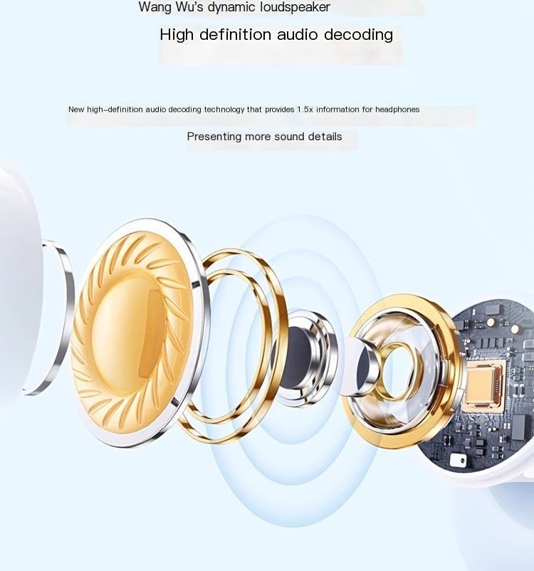 S10-Pro-Max Bluetooth headset-White