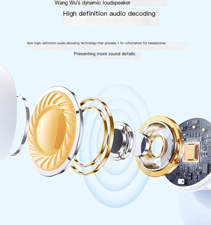 S10-Pro-Max Bluetooth headset-White