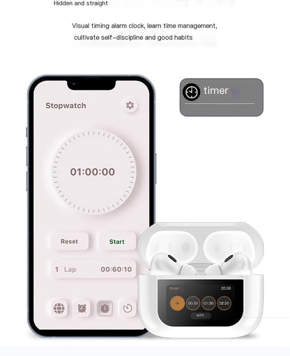 S10-Pro-Max Bluetooth headset-White