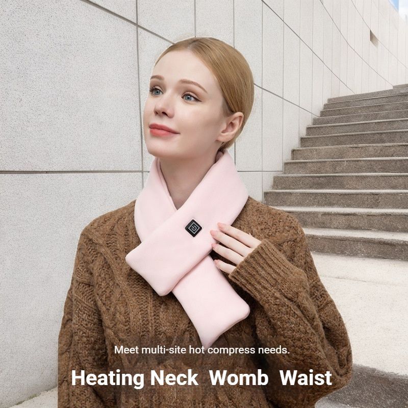 USB Graphene Heated Neck Warmer Deep Blue-Gift Box Edition