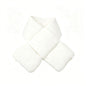 USB Heated White Duck Down Neck Warmer Beige