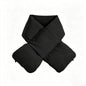 USB Heated White Duck Down Neck Warmer Black