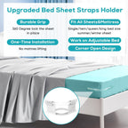4Pcs Non-Slip Bed Sheet Fasteners, Household Sheet Holders