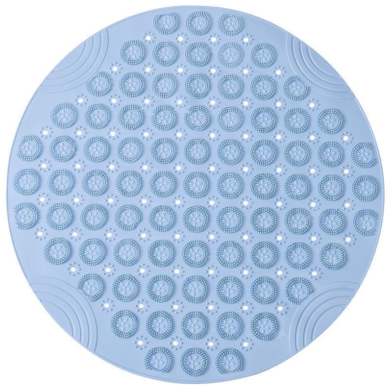 Pink Non-Slip Bath Mat 30×30cm