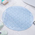 Blue Non-Slip Bath Mat 55×55cm