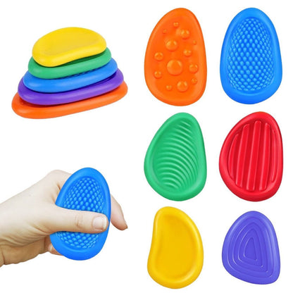5Packs Silicone Sensory Stones New