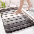 Non-slip Water Absorbent Bath Mat Grey