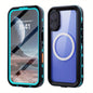 iPhone 16 Pro  Waterproof Phone Case IP68 Drop Protection Snow Dust Resistant with Lanyard for Swimming Skiing Off Road Adventures(blue)