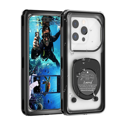 Newly Upgraded IPX8 Diving Phone Case, 15m Waterproof, 6.9-inch Universal, Surfing Swimming Underwater Photography, Shockproof and Scratch-Resistant.light GREEN