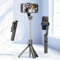 Upgraded Clamp Selfie Stick Tripod: Bluetooth Remote Control, Portable Detachable Design, One Rod, Multiple Functions
