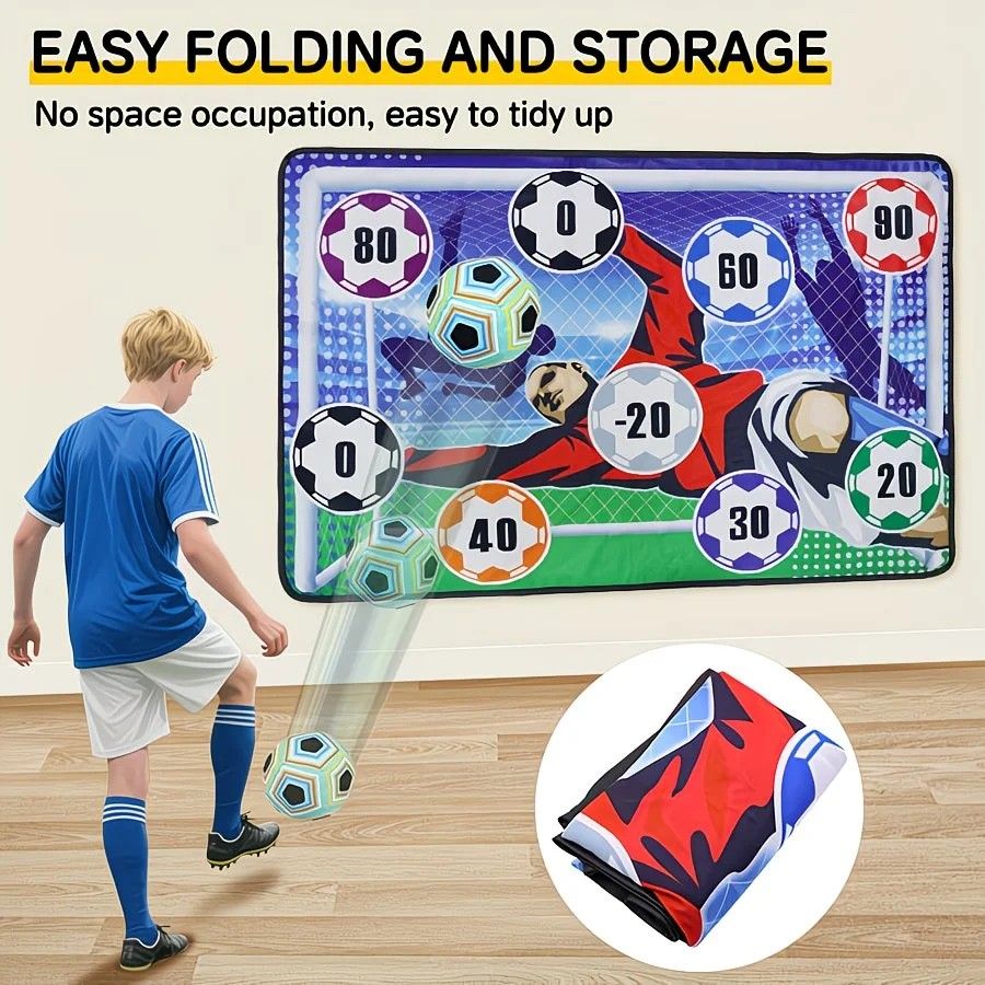 Children's Sticky Ball Soccer Game Set, Parent-Child Interaction, Indoor and Outdoor Sports, Exercise Coordination, Happy Companionship
