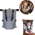 Adjustable High Chair Safety Harness for Children, Portable, Light Gray