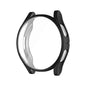 Compatible with Samsung Galaxy Watch 4 5 6 40 mm 44 mm Case Protection Silicone TPU Bumper Screen Protector Black Galaxy Watch6 44mm