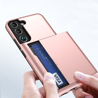 Samsung Galaxy S22 Case Card Slot Rose Gold
