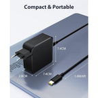 65W USB C Laptop Charger (1.8m) for Lenovo Thinkpad ASUS Zenbook