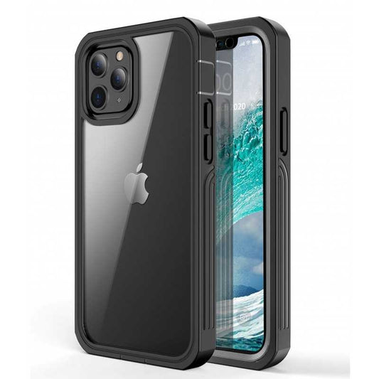 iPhone 12 Full Coverage Premium 3D Case ThreeSixty Transparent Transparent