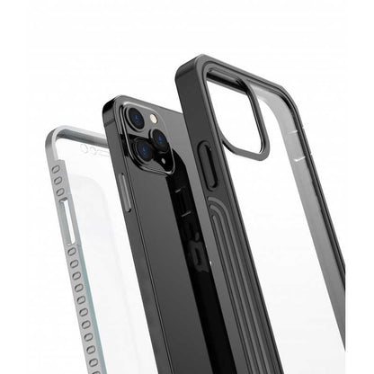 iPhone 12 Full Coverage Premium 3D Case ThreeSixty Transparent Transparent