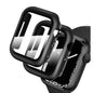 2-pack Black Screen Protector compatible with 45mm Watch - Compatible with Apple Watch Series 7/8/9 45mm