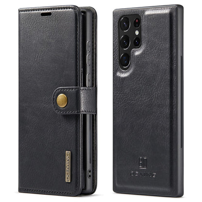 DG.MING 2-in-1 Magnetic Wallet Samsung Galaxy S22 Ultra Black_max