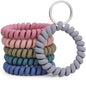 6PCS Stretchable Bracelet Wristlet Keychain Wrist Keychain Wris