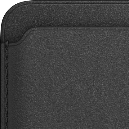 Compatible with MagSafe magnetic card holder for all iPhone models,Leather magnetic SIM card holder