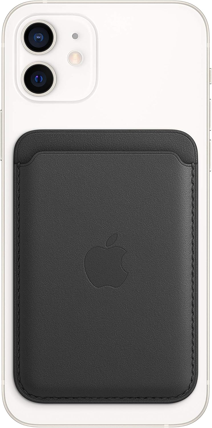 Compatible with MagSafe magnetic card holder for all iPhone models,Leather magnetic SIM card holder
